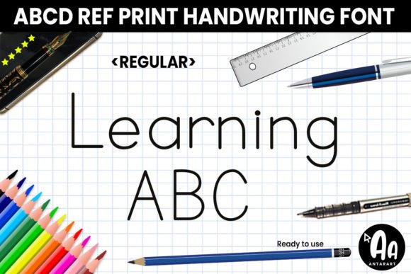 Abcd Ref Regular: A Display Font for Clear, Trustworthy Digital Learning