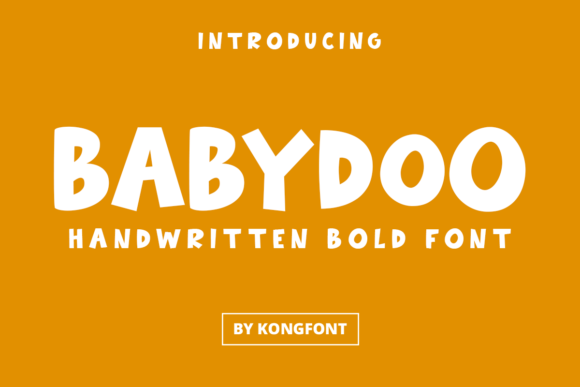 Babydoo: A Playful Display Font for Scroll-Stopping Marketing