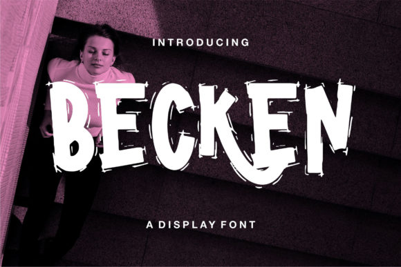 Becken: A Bold Display Font That Commands Attention
