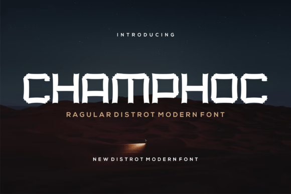 Champhoc: A Distinctive Display Font for Digital Branding