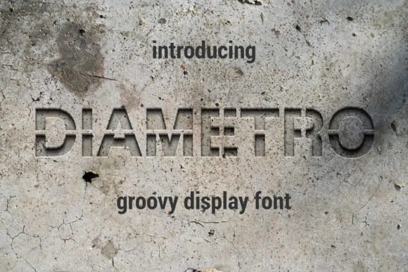 Diametro: A Display Font That Elevates Real Small Business Branding
