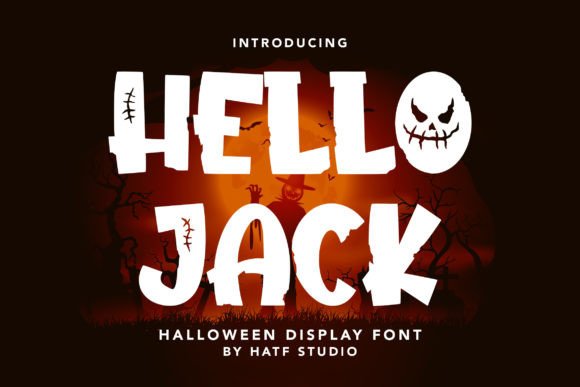 Hello Jack: A Spooky Display Font That Grabs Attention