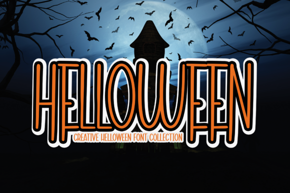 Helloween: A Friendly Display Font for Small Business Branding