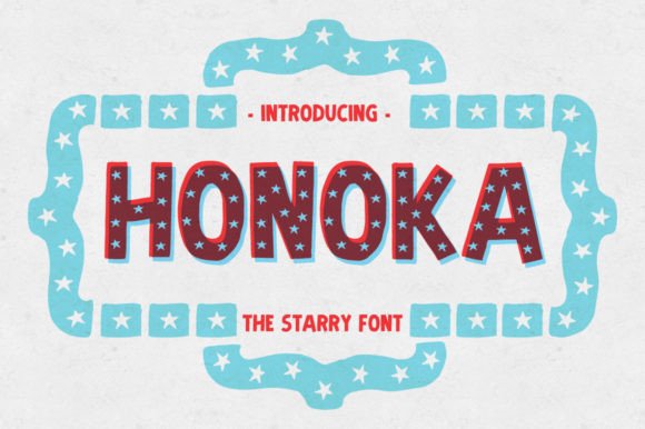 Honoka: A Playful Display Font That Delights on Screen