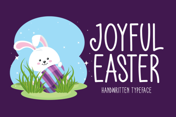 Joyful Easter Display Font for Warm, Engaging Web Headlines