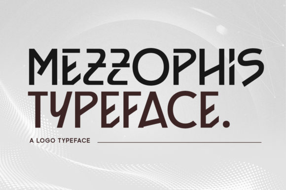 Mezzophis: A Futuristic Display Font That Shines in Logo Design