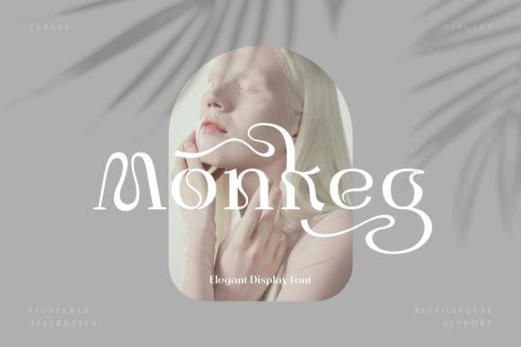 Monkeg Typeface: A Modern Display Font for Digital Branding
