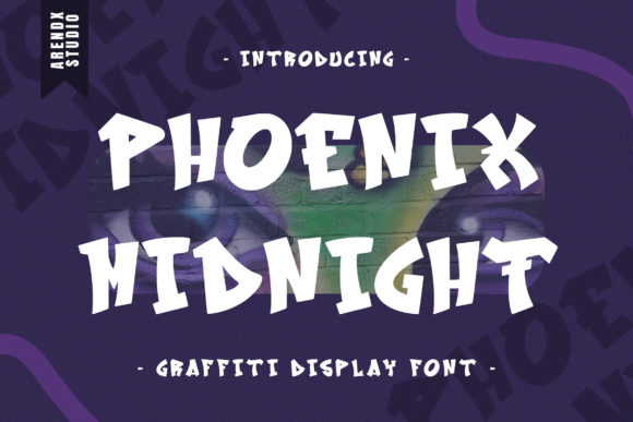 Phoenix Midnight: A Graffiti Font That Makes Your Headlines Unmissable