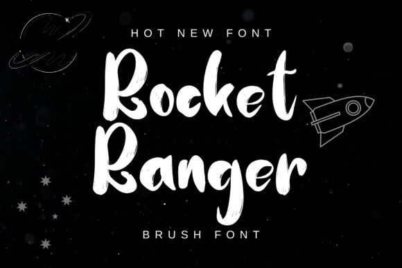 Rocket Ranger: A Bold Display Font for Digital Branding