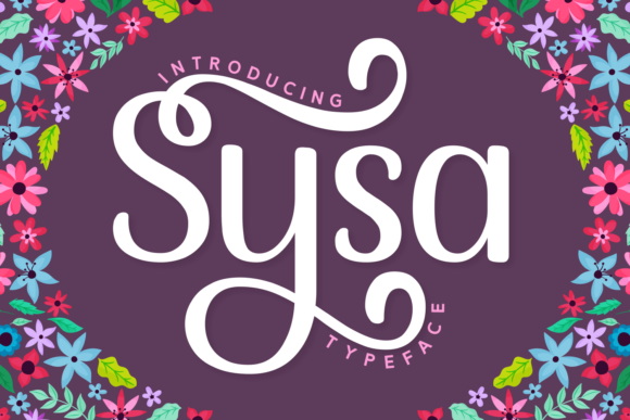 Sysa: A Delightful Display Font for Digital Branding