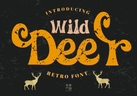 Wild Deer: A Vintage Display Font That Anchors Your Editorial Voice