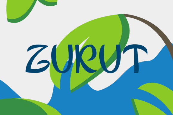 Zukut: A Fresh Display Font for Digital Branding